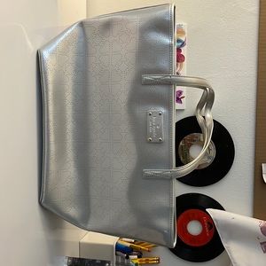 Silver Kate Spade Tote